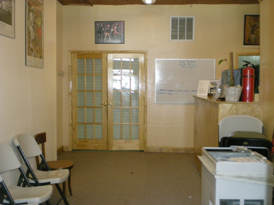 T2DA Reception Area Makeover Before